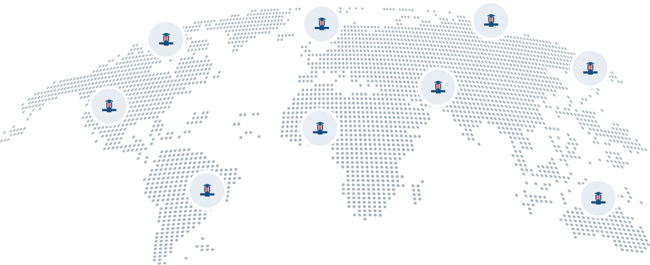 FHC software is used thought the world